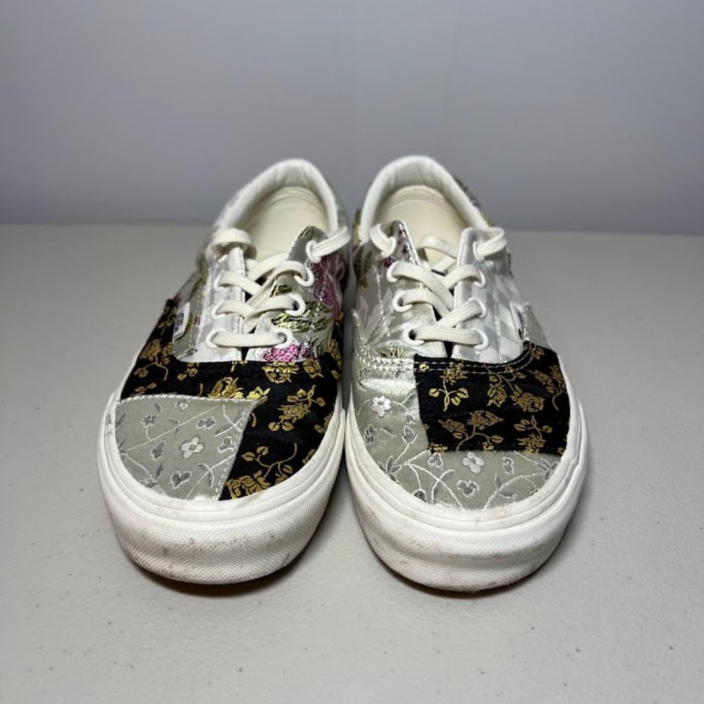 Vans Lowtop Patchwork sneakers size 6.5